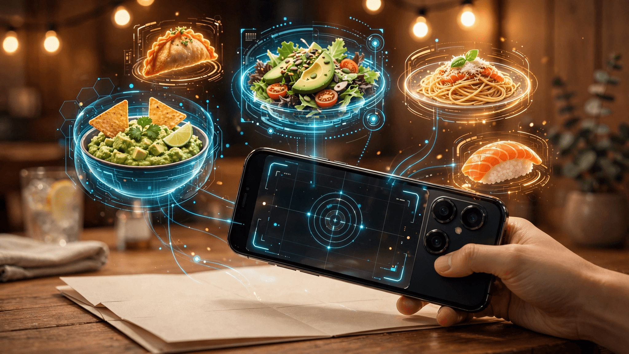 MenuGen 菜单拍照生成菜品图概念封面图