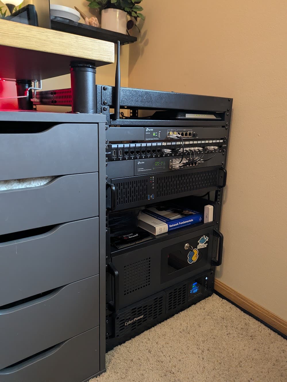 Self-hosting architecture on a single VPS: Coolify running apps, databases, and backups