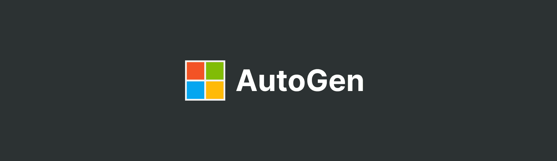 Official Microsoft AutoGen framework logo