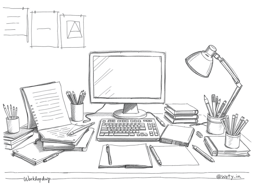 README-first development illustration: docs-before-code workflow diagram