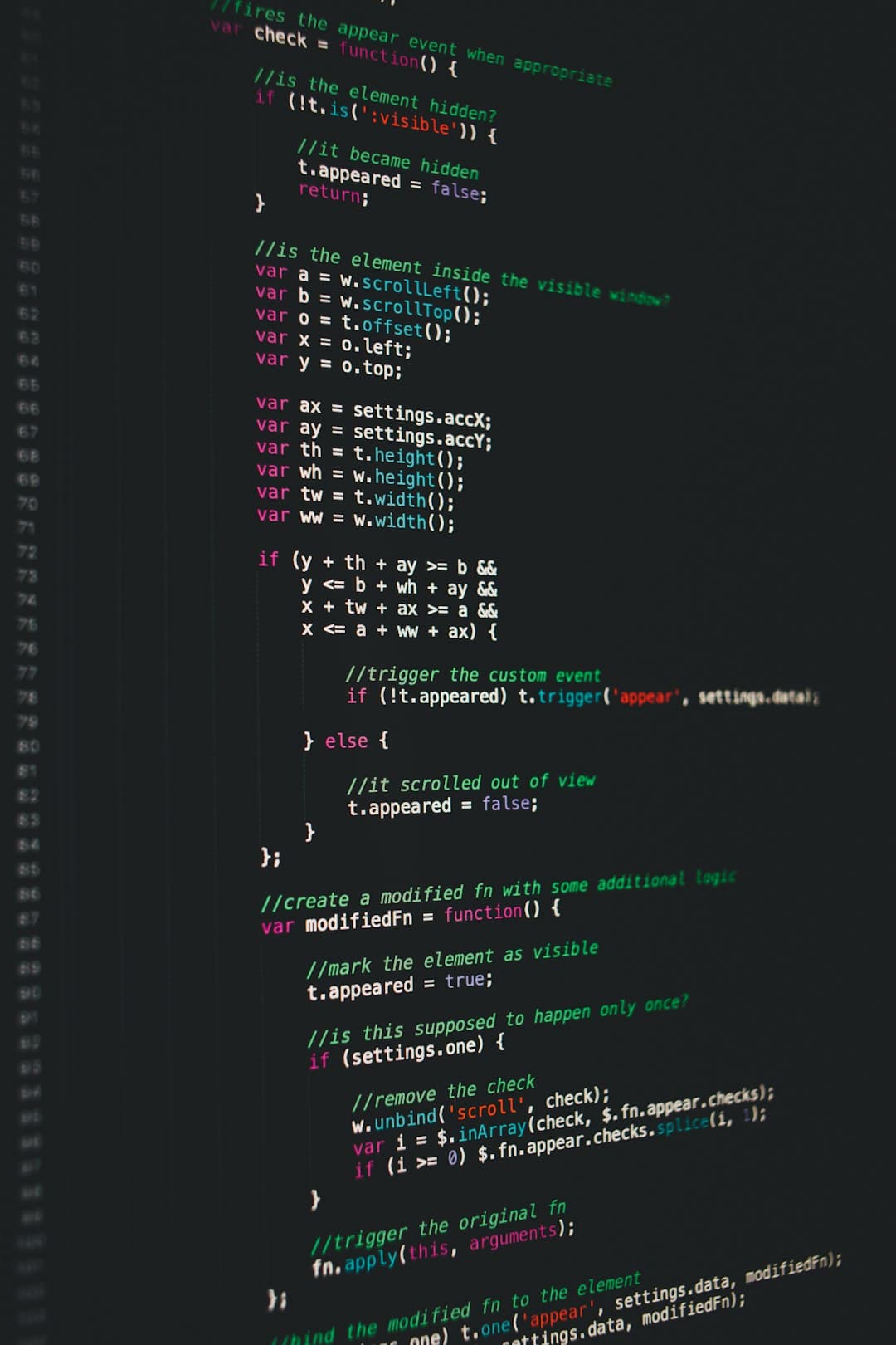 Computer screen showing code in a dark terminal window, symbolizing database CLI output redesigned for AI agents