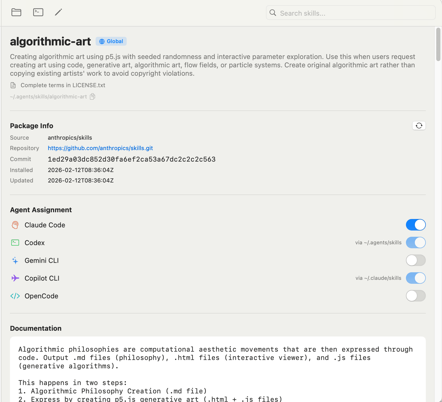 SkillDeck