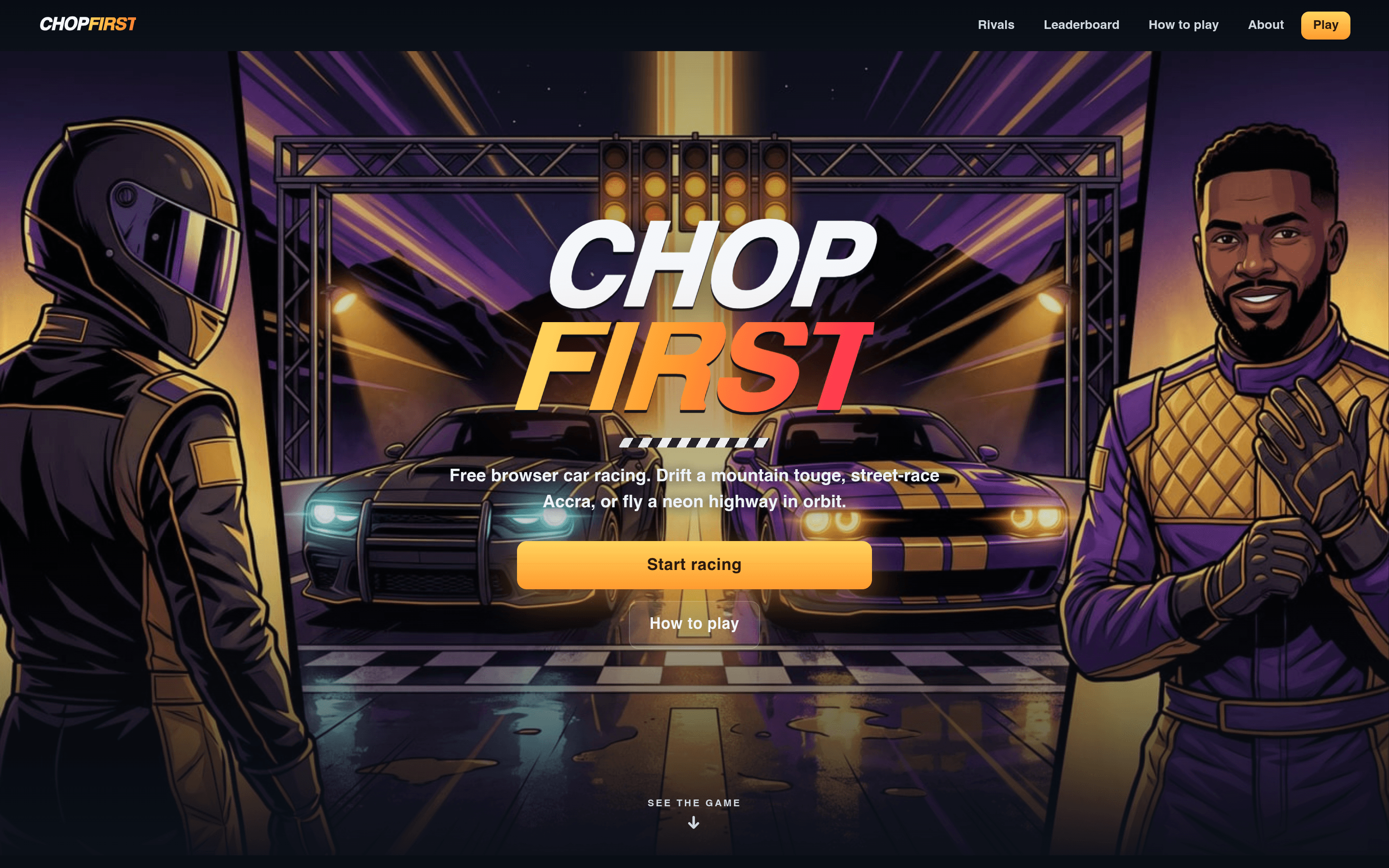 CHOP FIRST