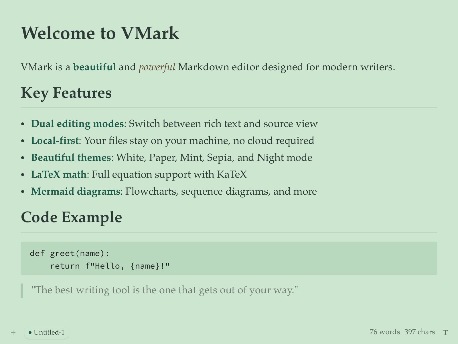 VMark