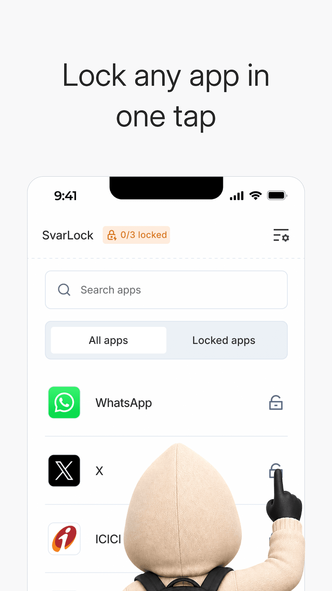 SvarLock: App Lock & Privacy