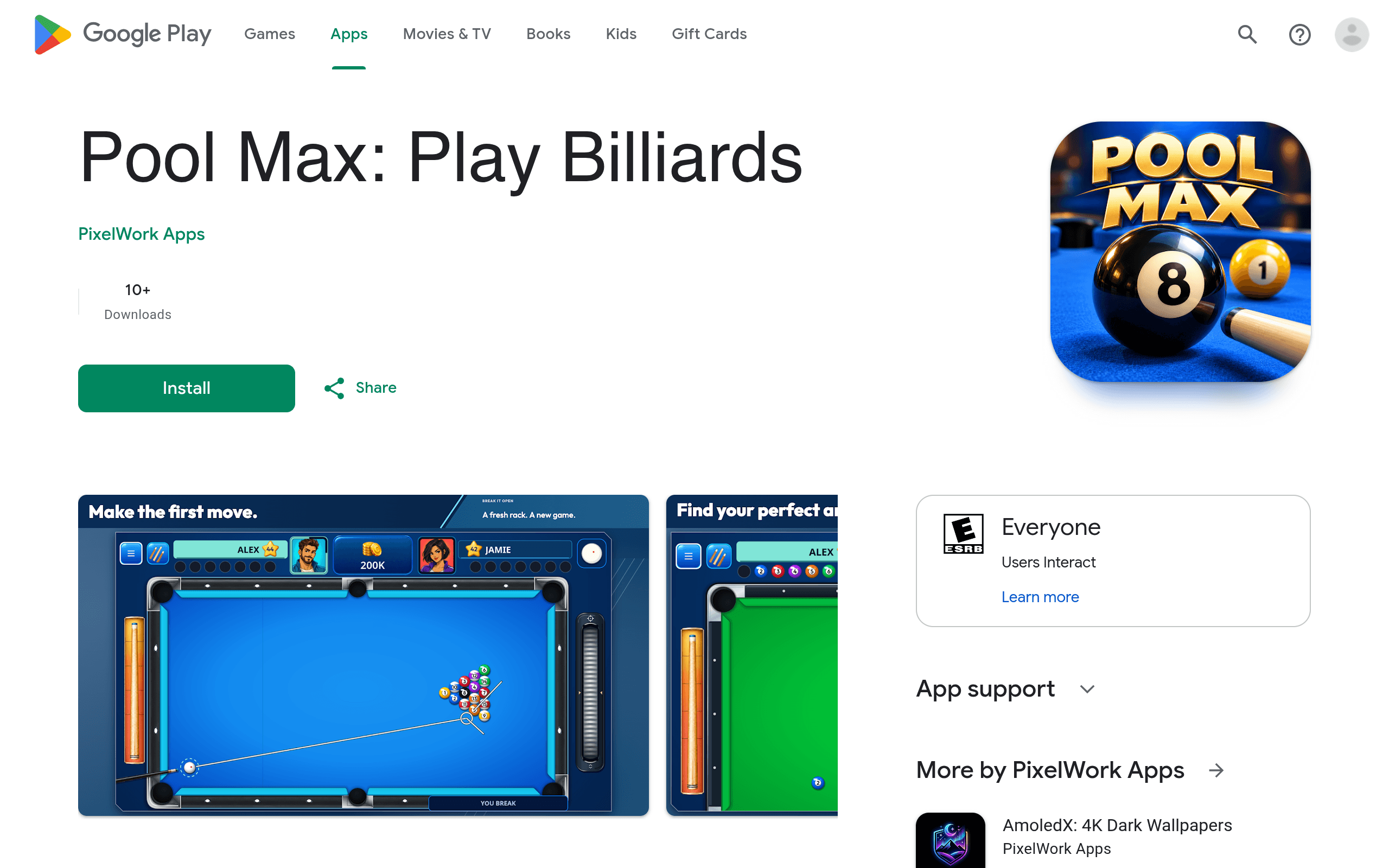Pool Max