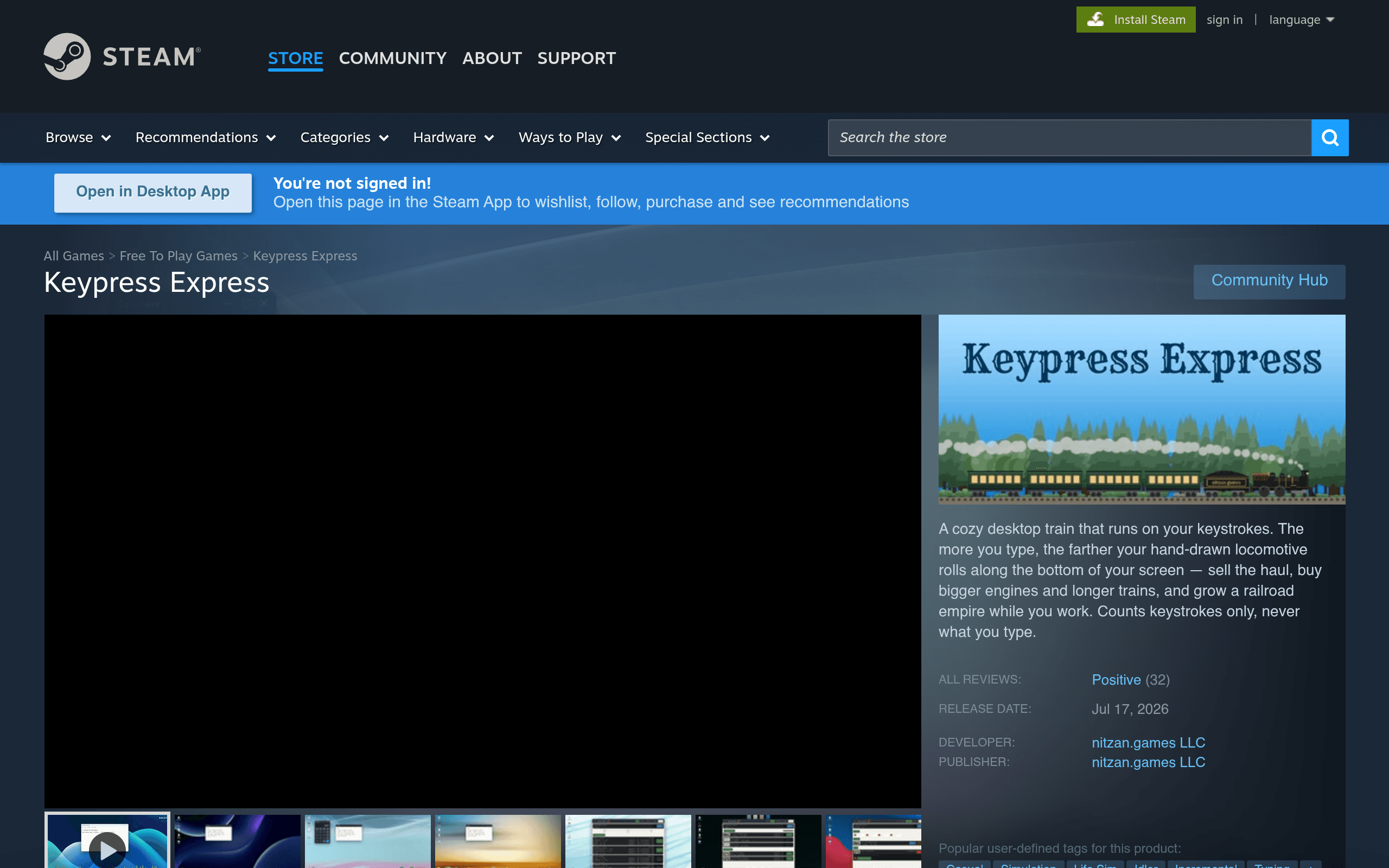 Keypress Express