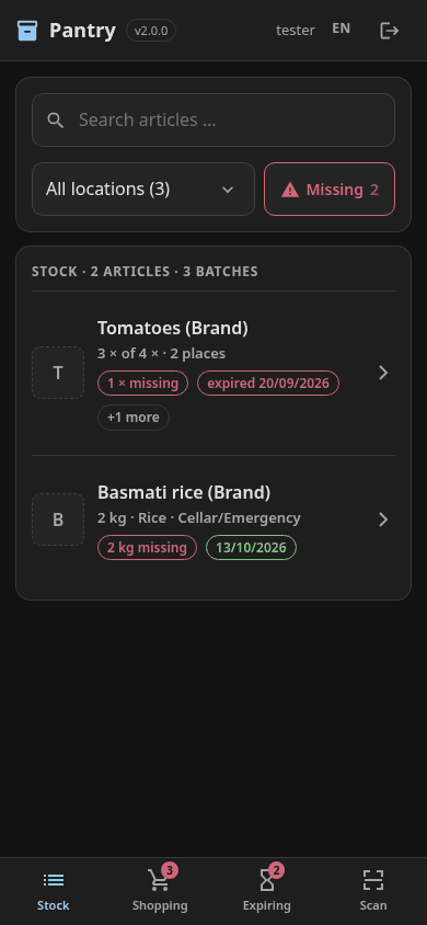 inventree-pantry