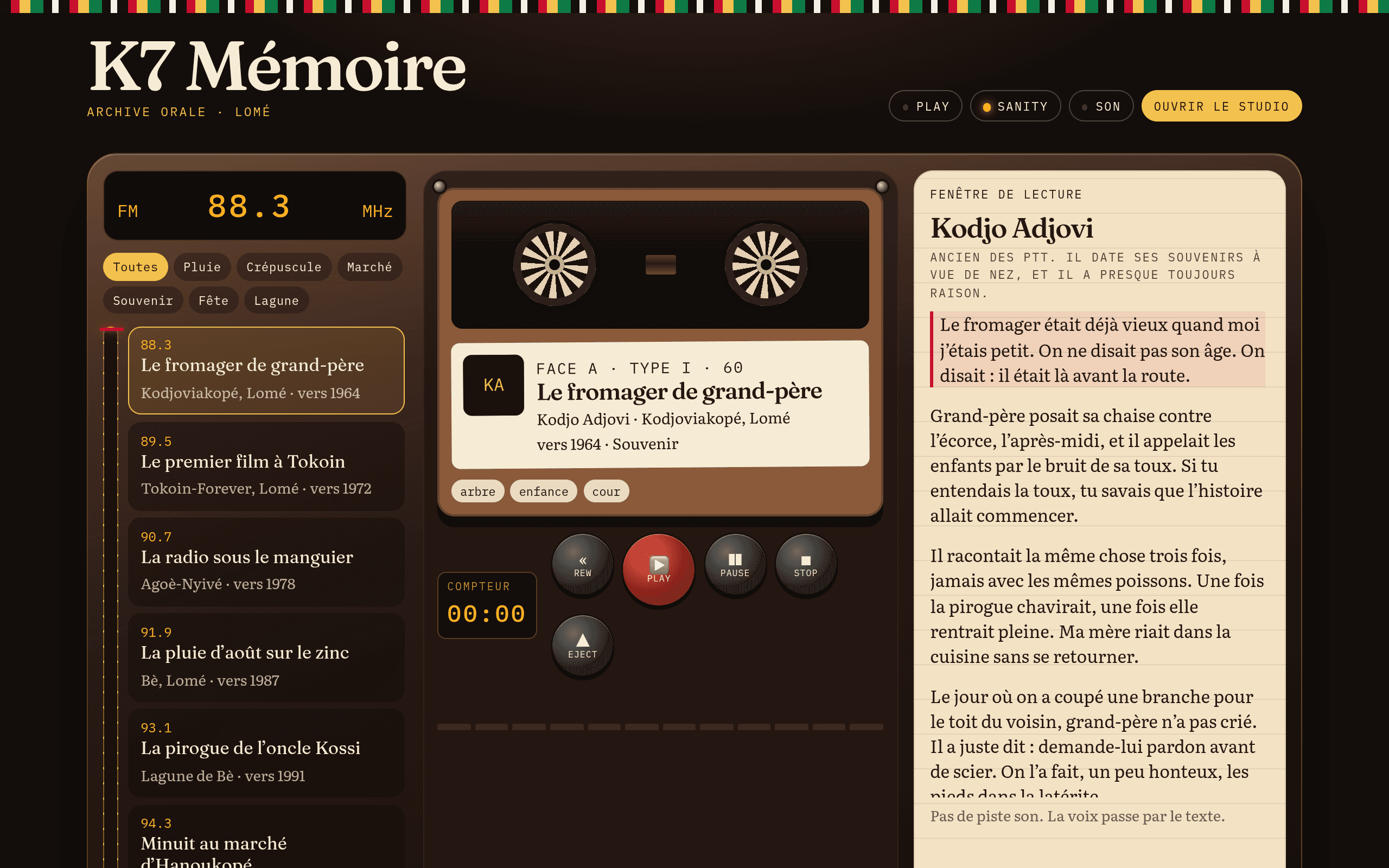 K7 Mémoire