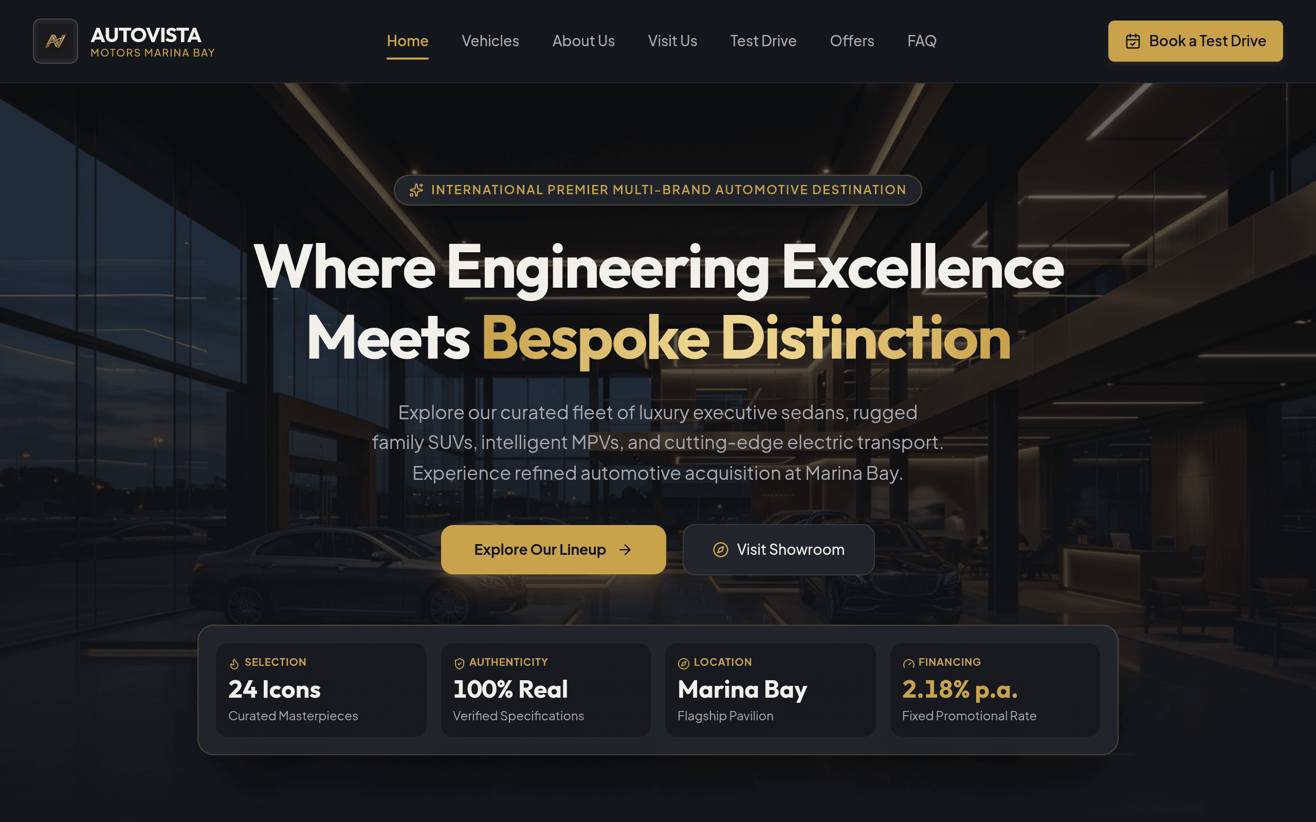 AutoVista Motors: Vibe-Coded Car Dealership Concept Site