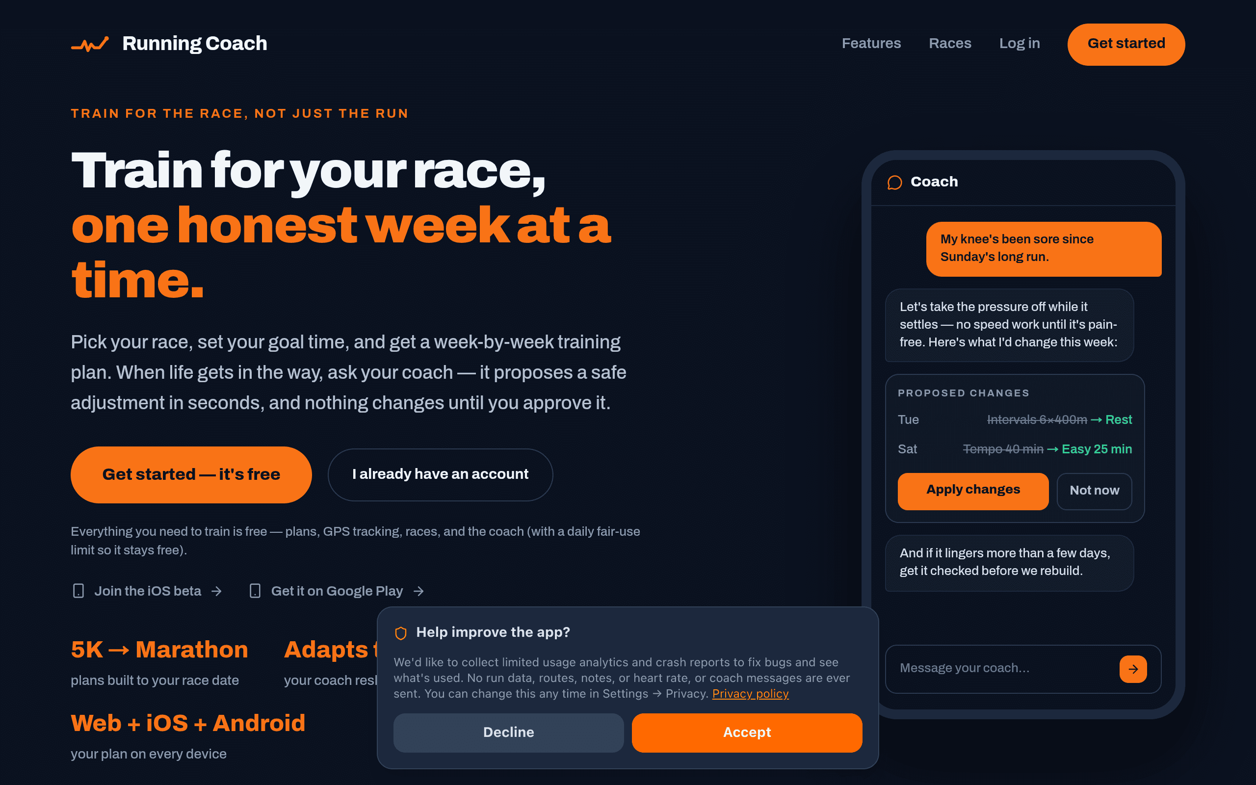 Running Coach