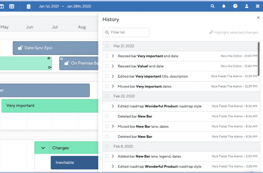 Illustration of the changelog timeline component and RSS feed code implementation