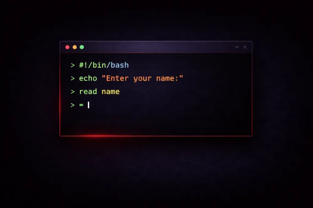 A terminal window showing a command-line interface on a dark background