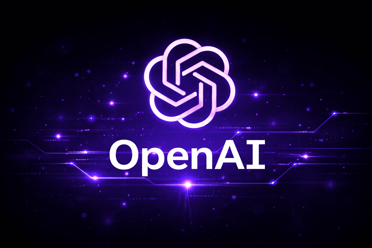 OpenAI-themed cover art: price tags and neural-network lines over a dark background